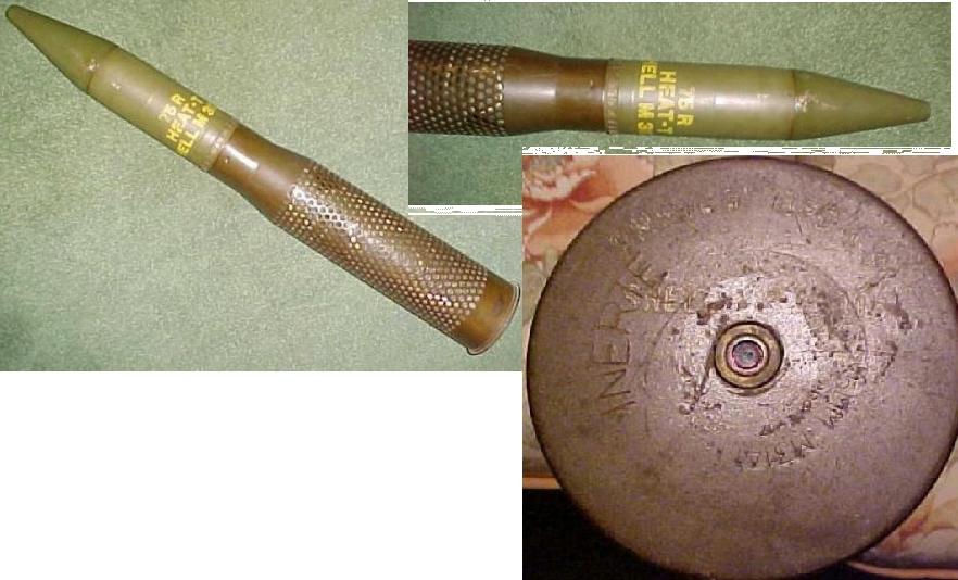 US 75mm M310-A1 Recoiless Gun Shell